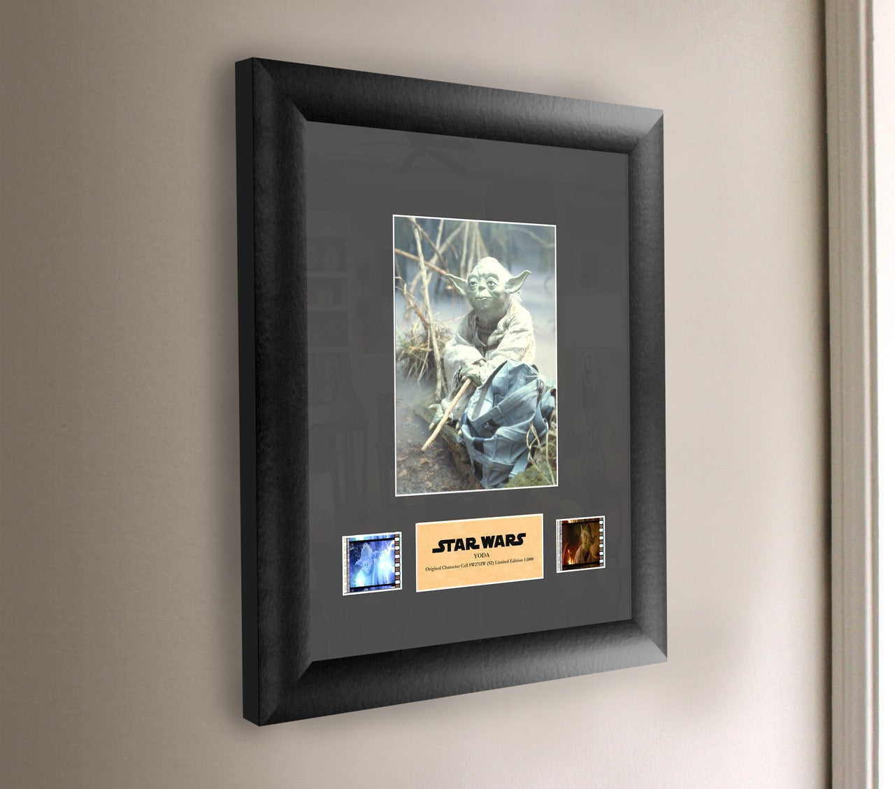 Star Wars (Yoda Grand Master Jedi) Limited Edition Single FilmCells Presentation SW271IW